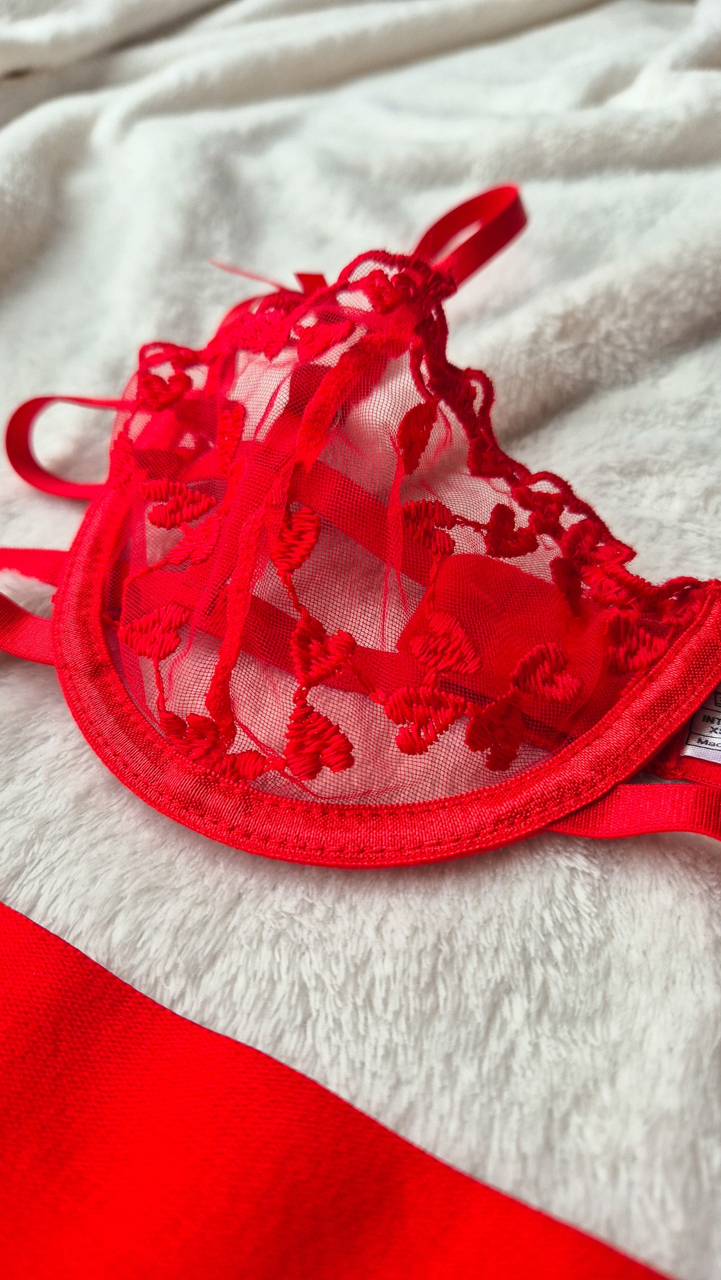 YesX YX845 Bra Set Red